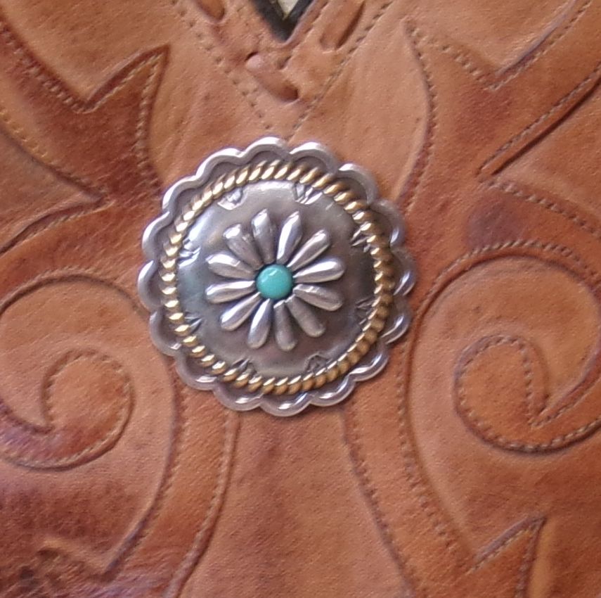 Double Cowboy Boot Purse with Fringe DB359